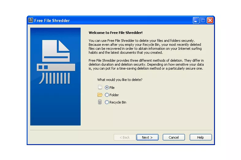 Free File Shredder