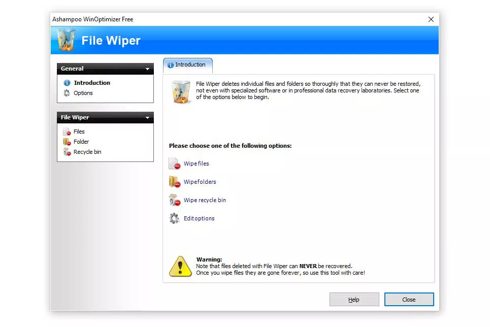 Ashampoo WinOptimizer Free