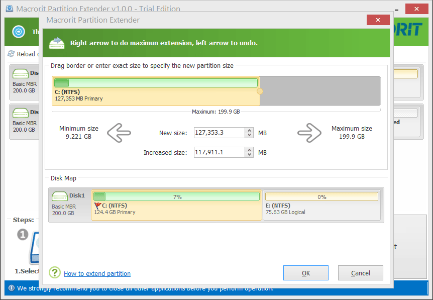 Macrorit Partition Extender