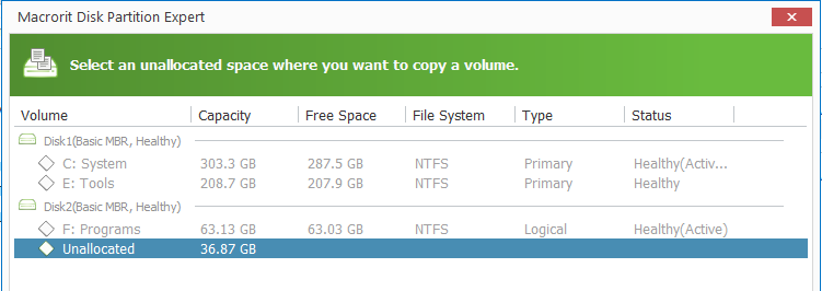 select_unallocated_space