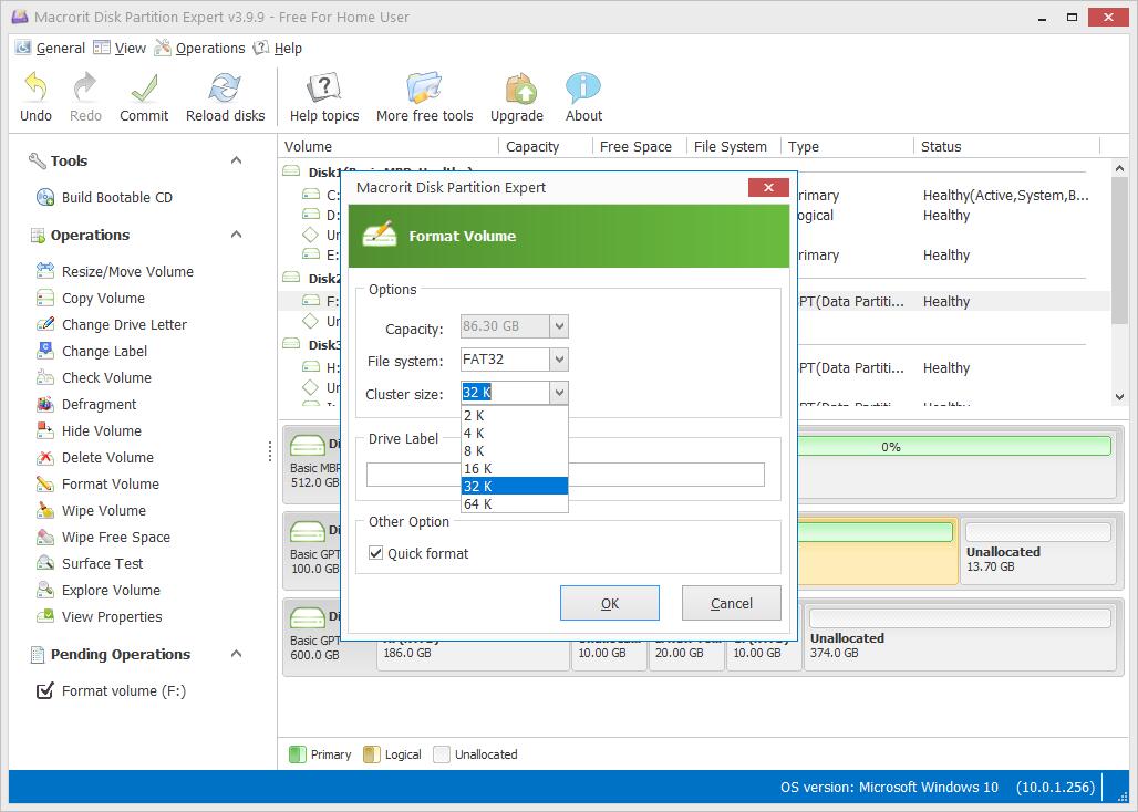 Format Partition