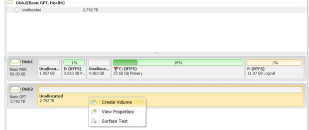 How to partition a large hard drive with  Macrorit Partition Expert-2
